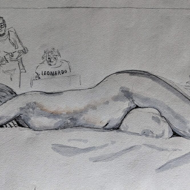 Leonardo zeichnet