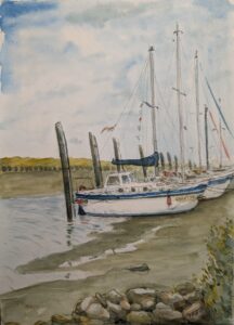 Süderhafen bei Ebbe